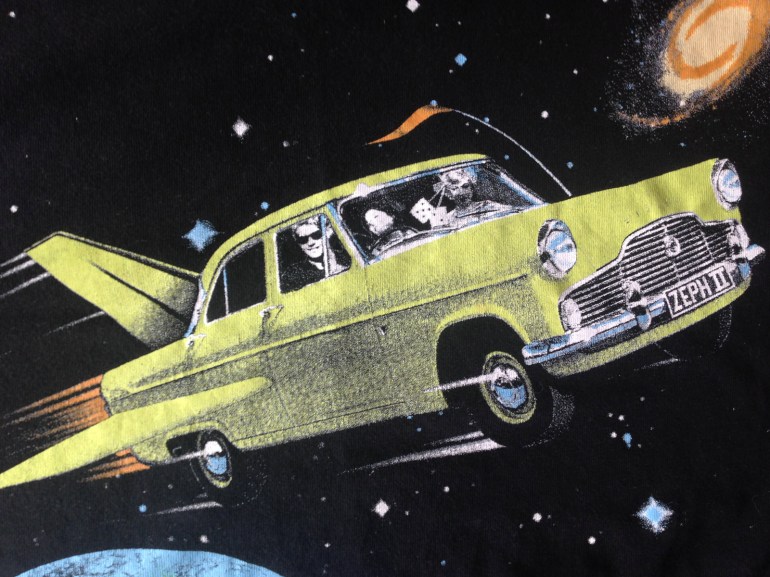 ‘Kiwi Space Shuttle’ print detail.