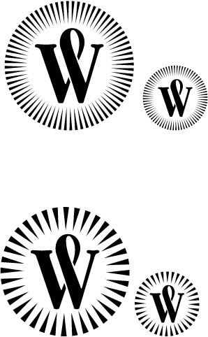 Logo with too much detail comparison.