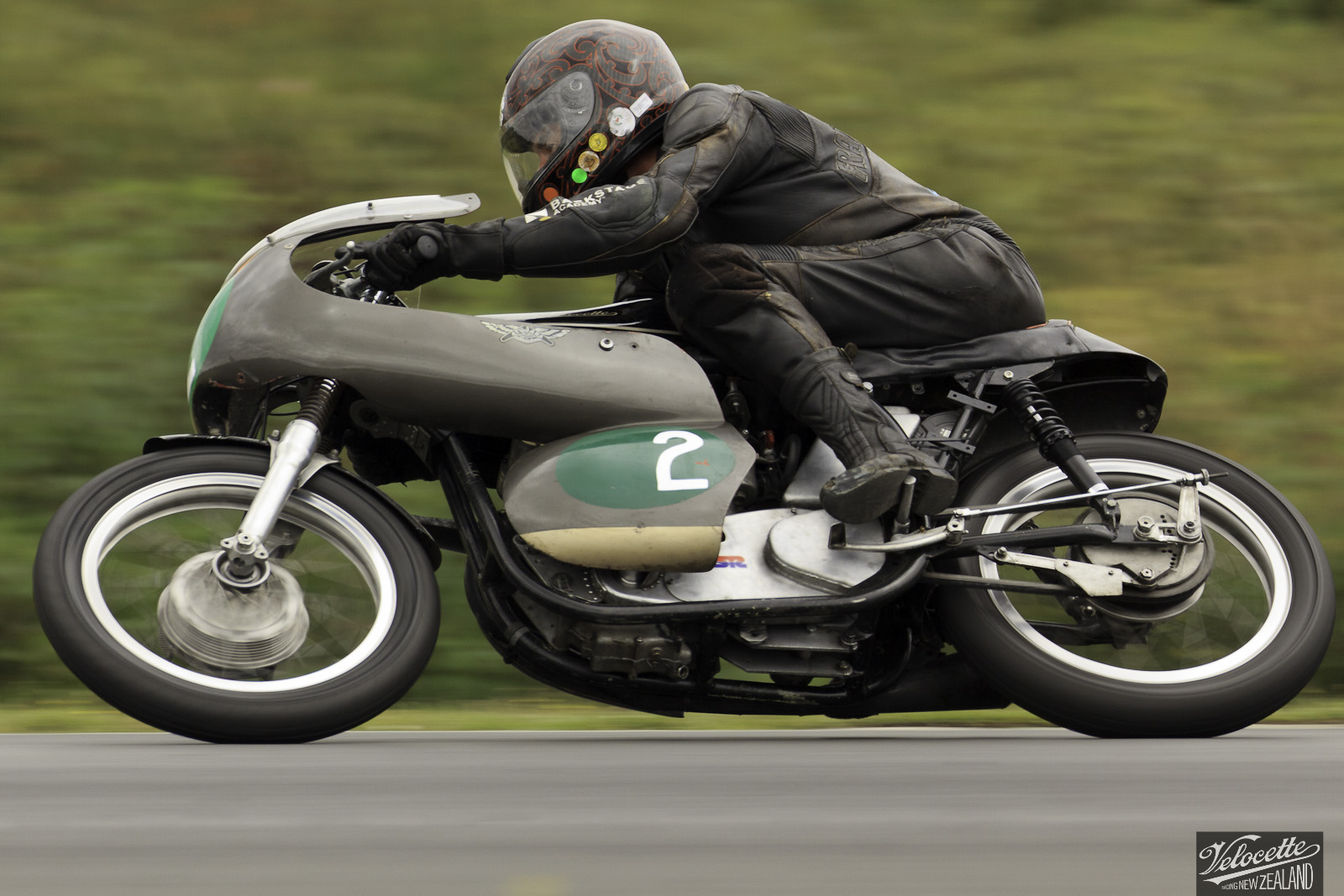 Chris Swallow, Eldee Velocette Special, Hampton Downs Summer Classic
