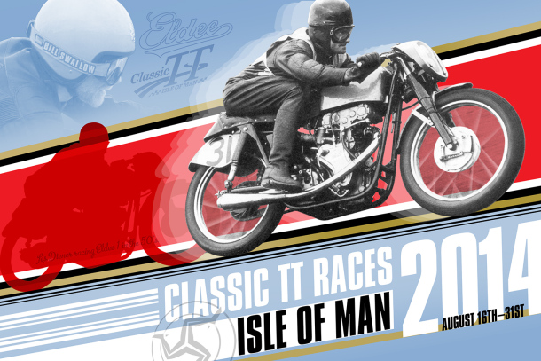 Les Diener, Eldee Special, Eldee Velocette, Eldee-2, Bill Swallow, Illustration Shaun Waugh