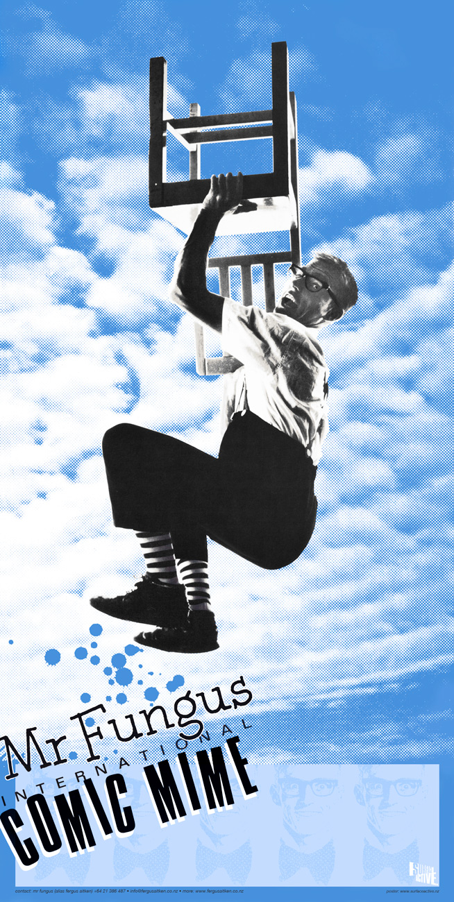 Poster Mr Fungus International Comic Mime