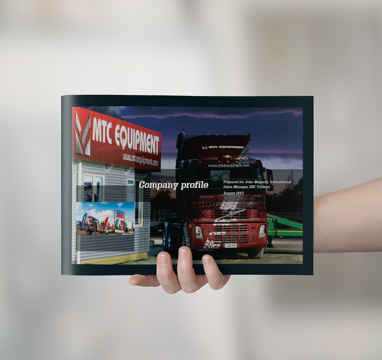 MTC Equipment company profile document cover