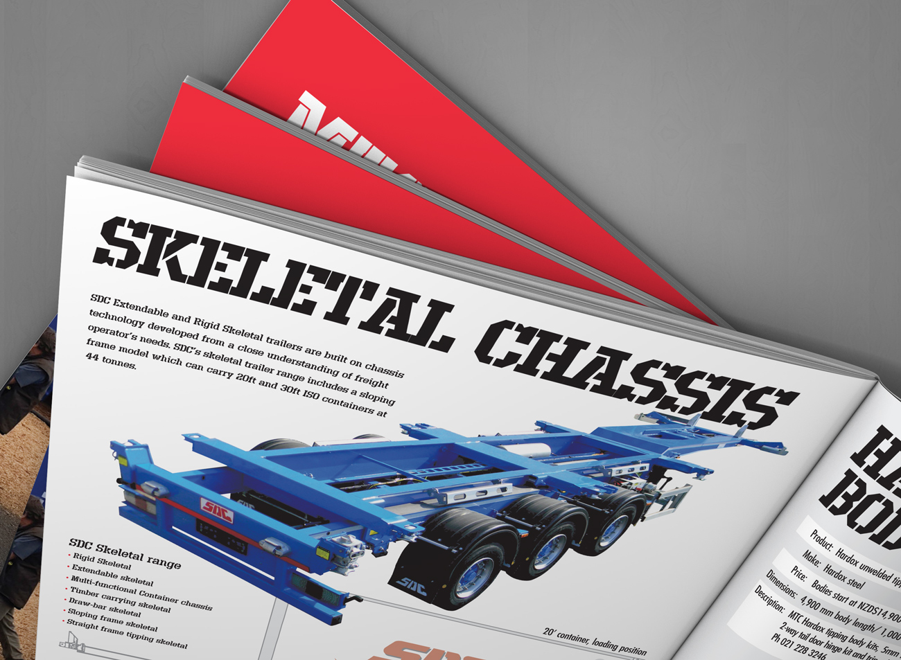 Detail MTC Equipment 2019 Catalogue SDC Skeletal Chassis article