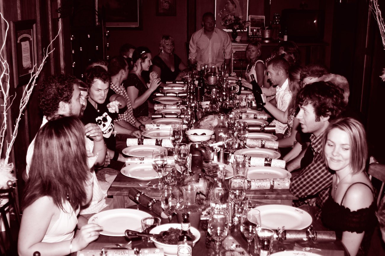 The Pomeroy’s Press. Pom’s “Locals like…” image. Pomeroy’s mid-winter Christmas dinner.