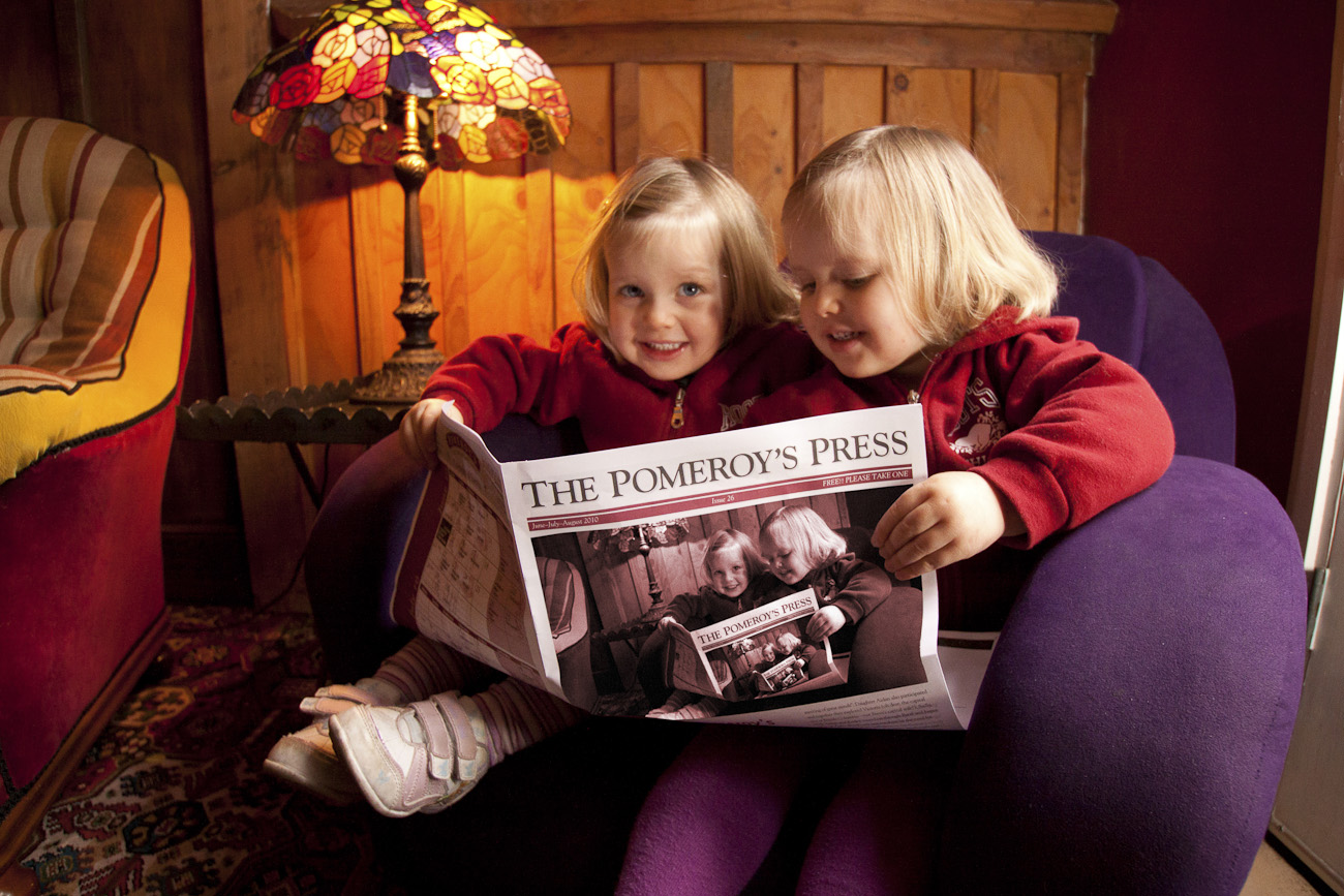 The Pomeroy’s Press. The Pomeroy’s Press. Neve and Paige recursive cover.