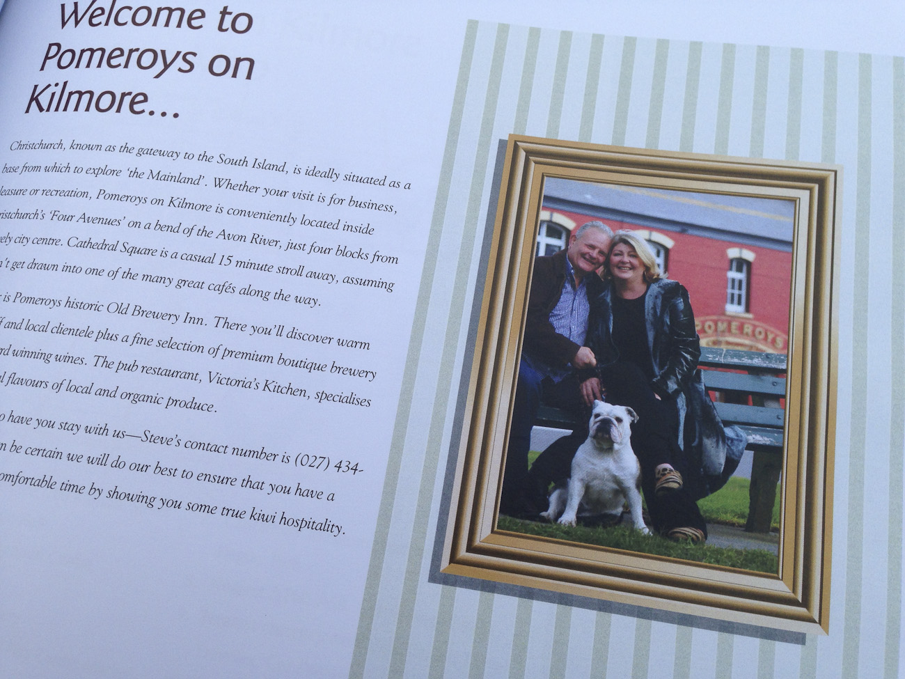 Pomeroy’s boutique accommodation, bed & breakfast guest’s compendium of travel information.