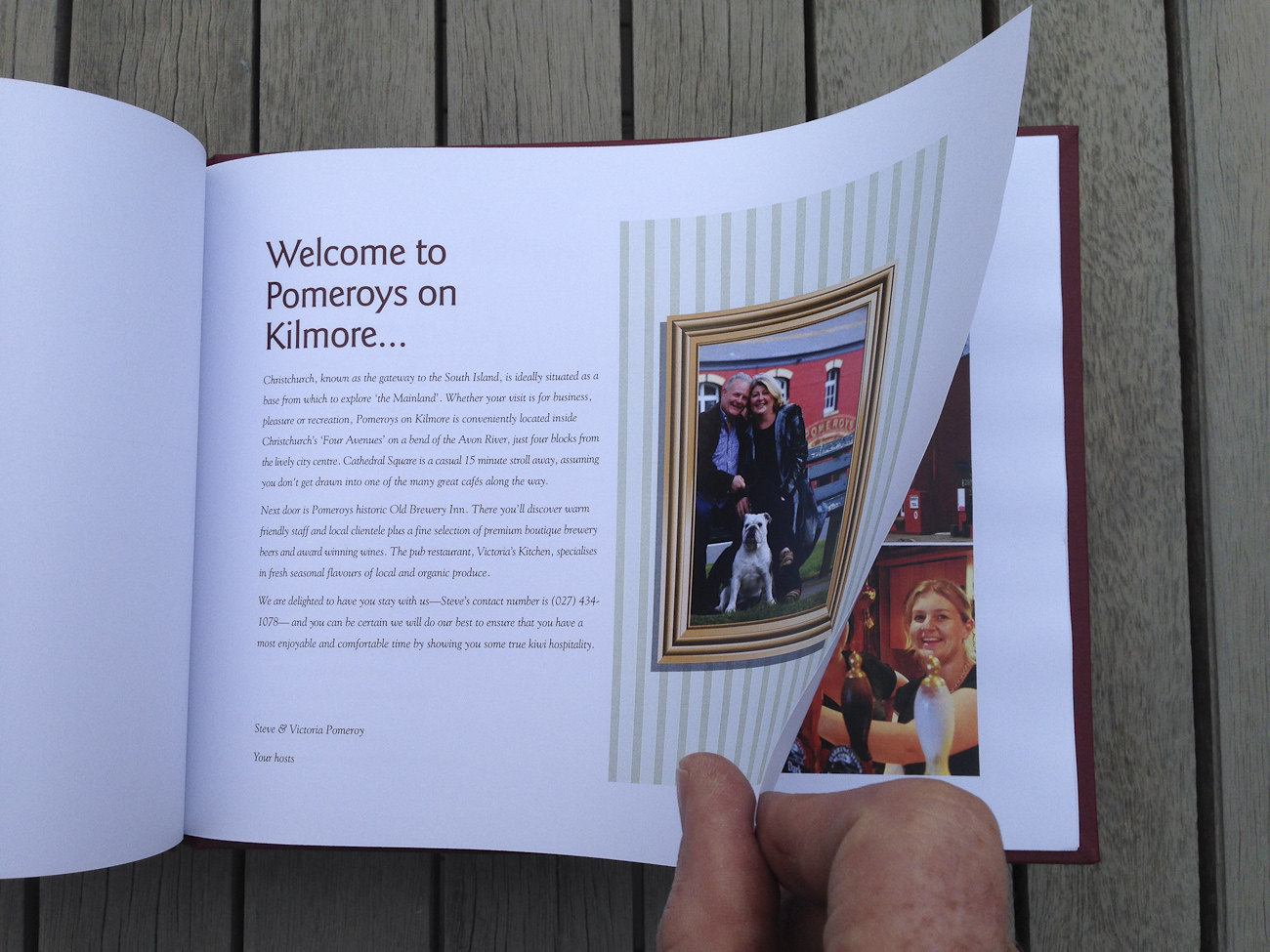 Pomeroy’s boutique accommodation, bed & breakfast guest’s compendium of travel information.