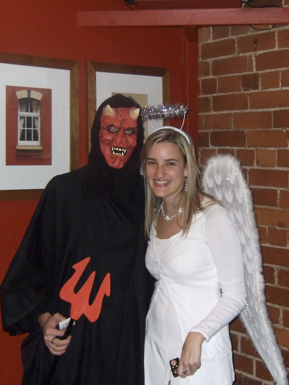 Partygoers, Pomeroy’s Halloween Party, Friday October 31, 2008.