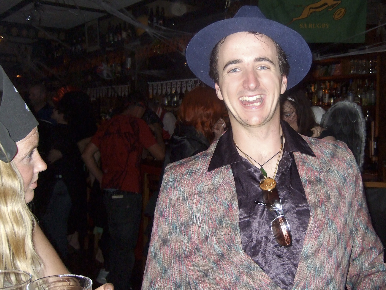 Partygoers, Pomeroy’s Halloween Party, Friday October 31, 2008.