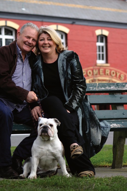 Steve and Victoria Pomeroy, Pomeroys Old Brewery Inn.
