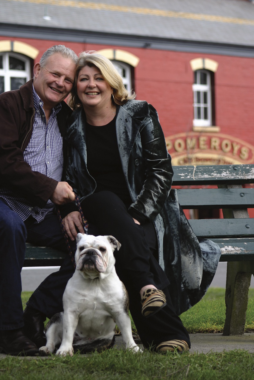 Steve and Victoria Pomeroy, Pomeroys Old Brewery Inn.