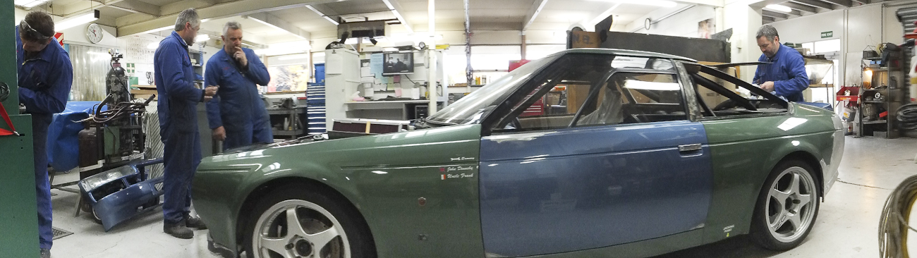 Auto Restorations Mechanical Shop panorama.