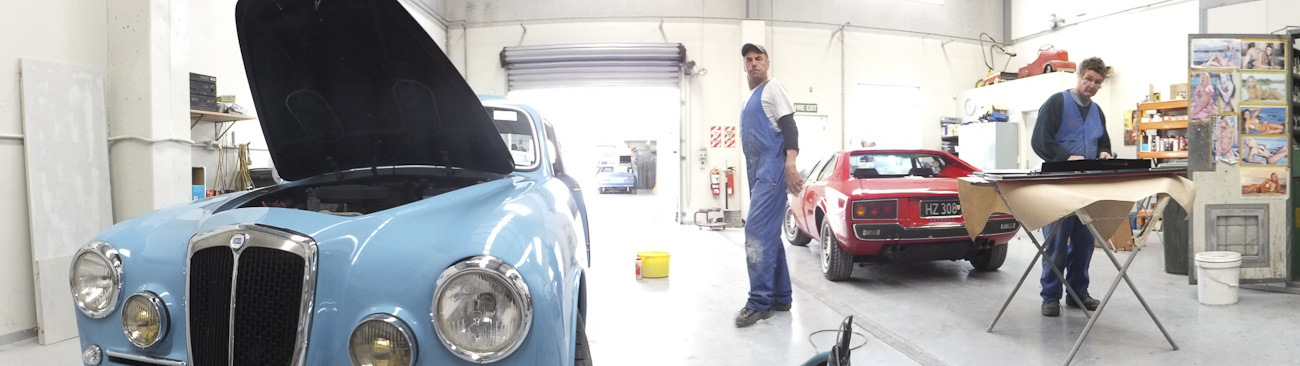 Auto Restorations Paint Shop panorama.