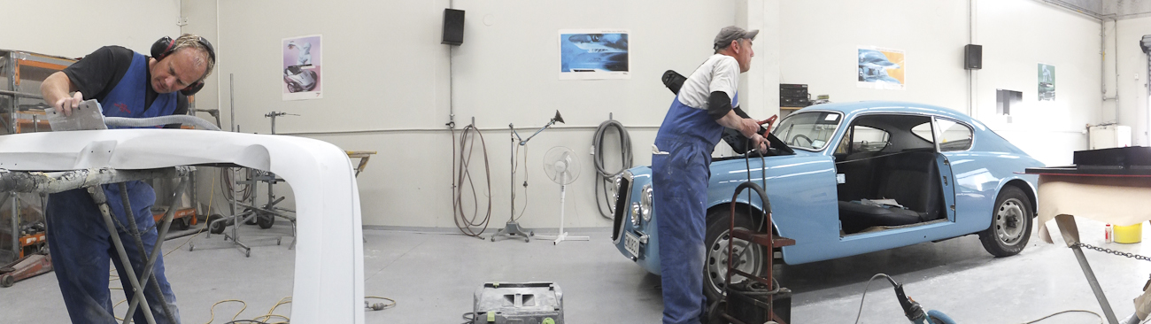 Auto Restorations Paint Shop panorama.