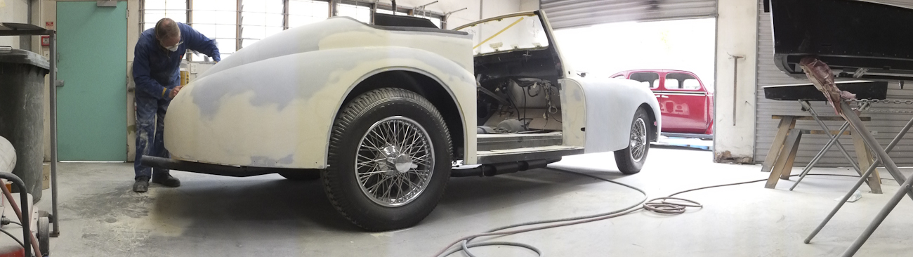 Auto Restorations Paint Shop panorama.