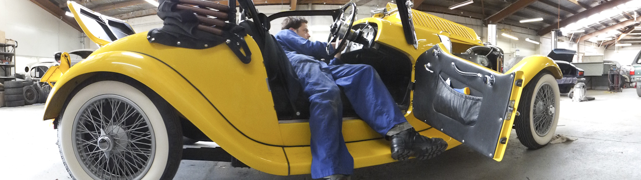 Auto Restorations Panel Shop panorama.