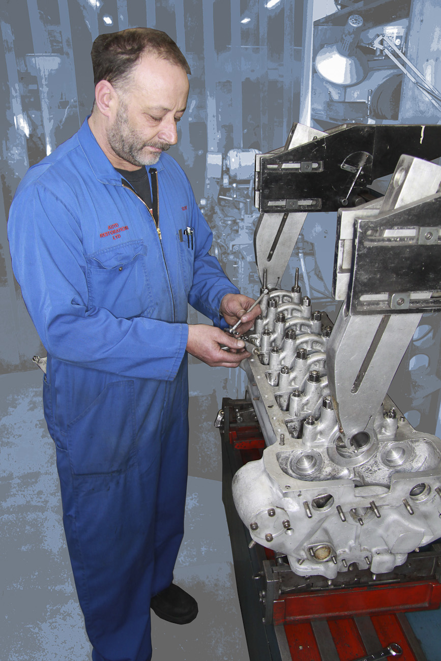 Clive Warburton, Auto Engineering Shop, Auto Restorations.