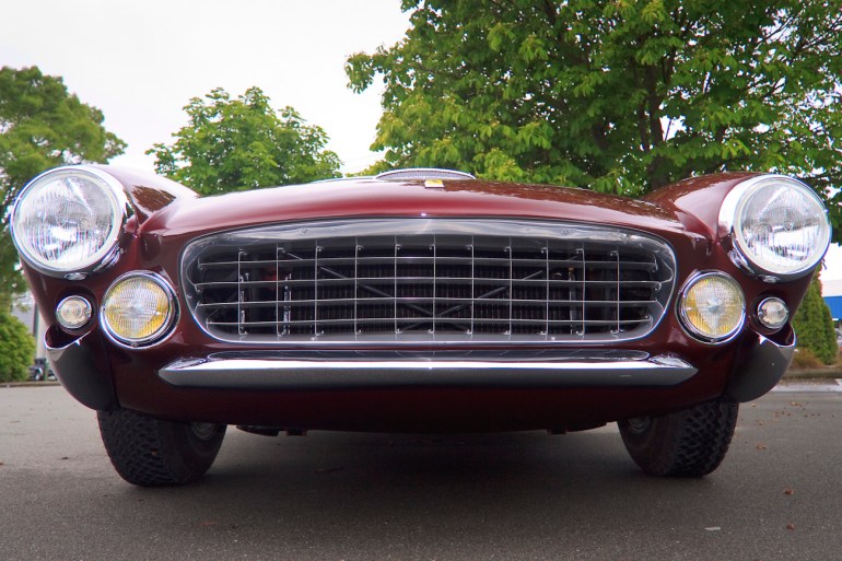 1963 Ferrari 250 GT Lusso, front view.